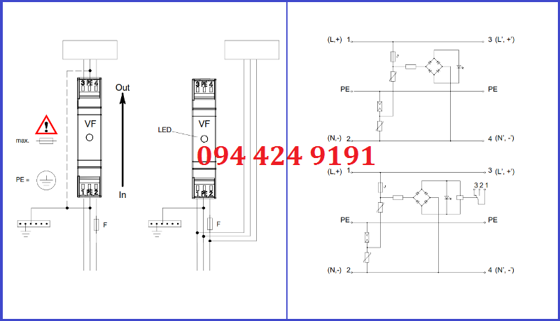 Hướng dẫn lắp đặt Obo VF24-ACDC