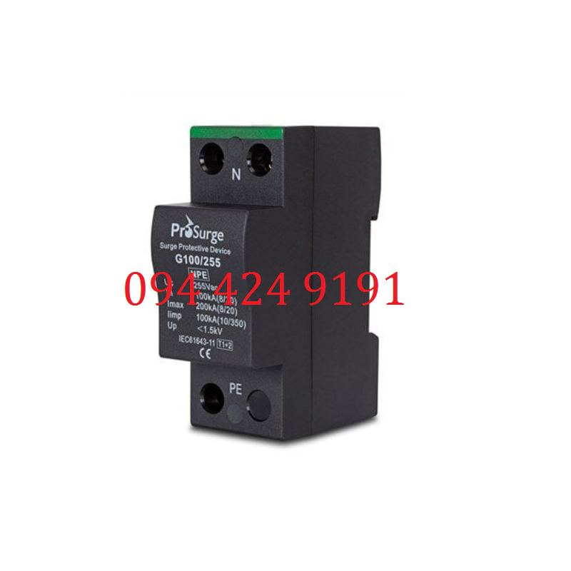 Cắt sét công nghệ SG bảo vệ N-PE Prosurge G100