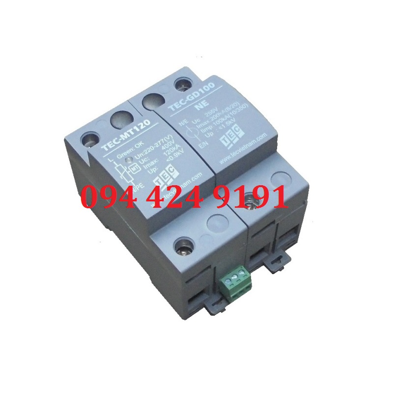 Thiết bị cắt sét 1 pha TEC MT120-1P